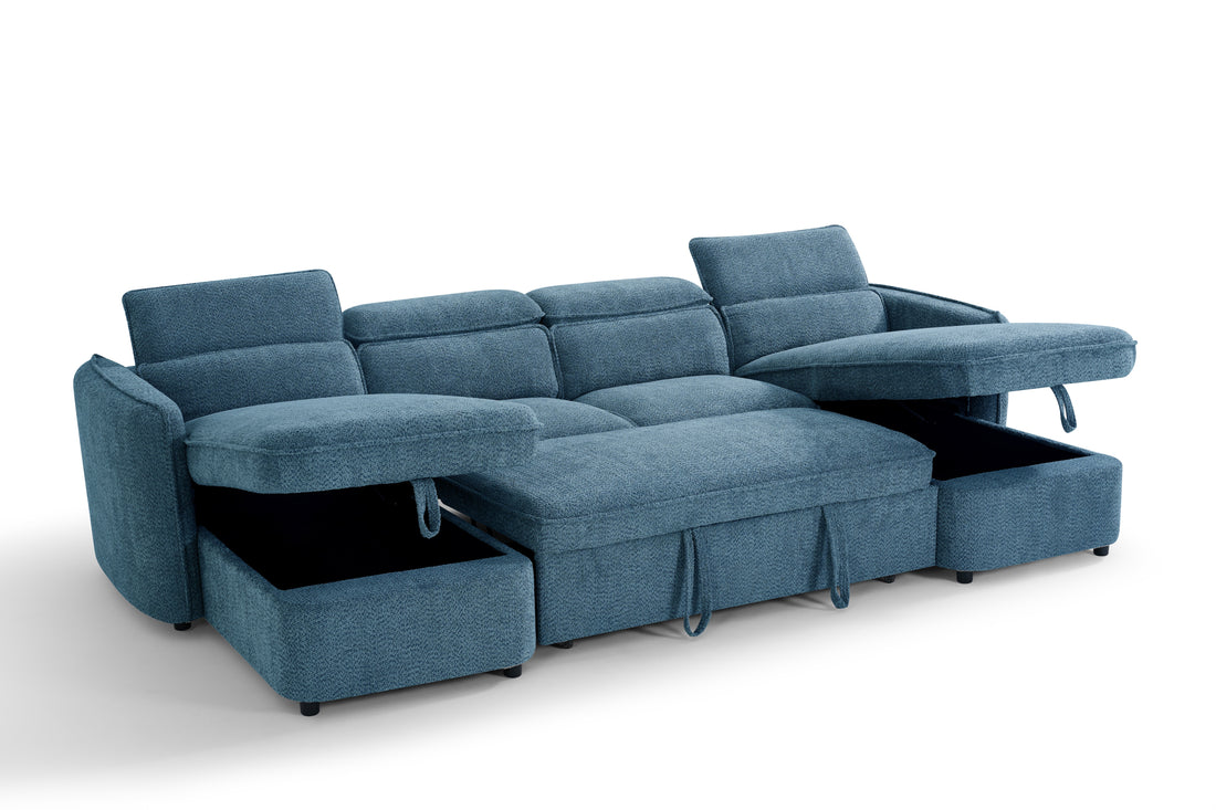 Capri u shape sofabed